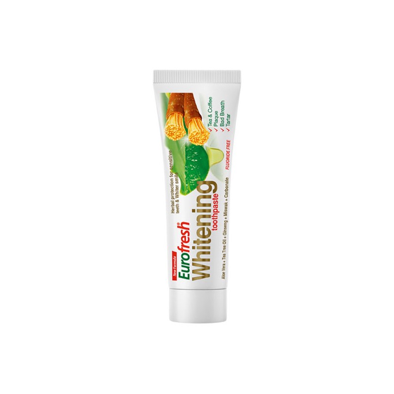 EUROFRESH ALOE VERALI MİSVAKLI BEYAZLATICI DİŞ MACUNU 112 G