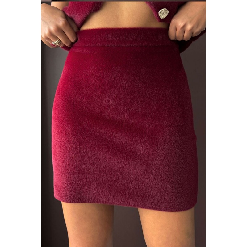 Kadife mini etek